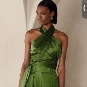 Banana Republic Giana Silk Halter Top